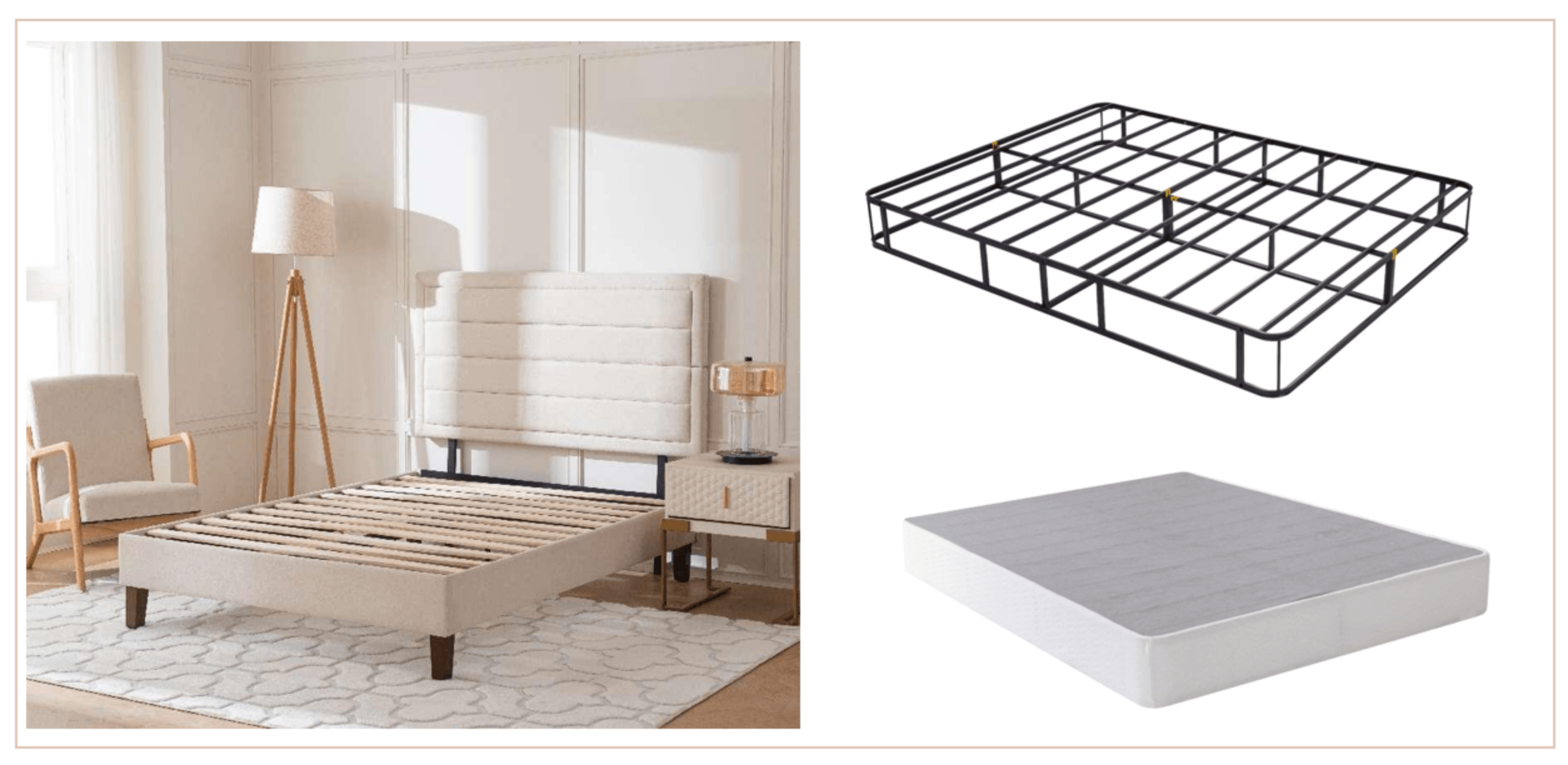 Modern Bedroom Options Platform Bed or Box Spring? EGOHOME