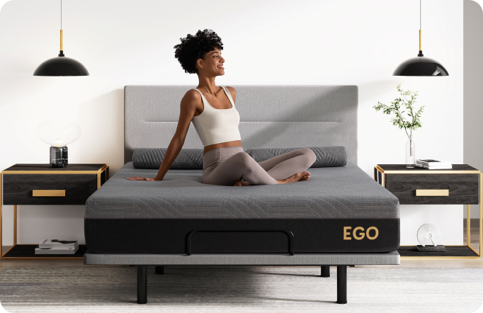 EGO Black Mattress with Graphene Technology 10 inches