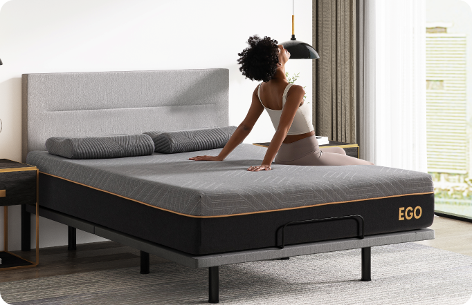 EGO Black Mattress with Graphene Technology 12 inches