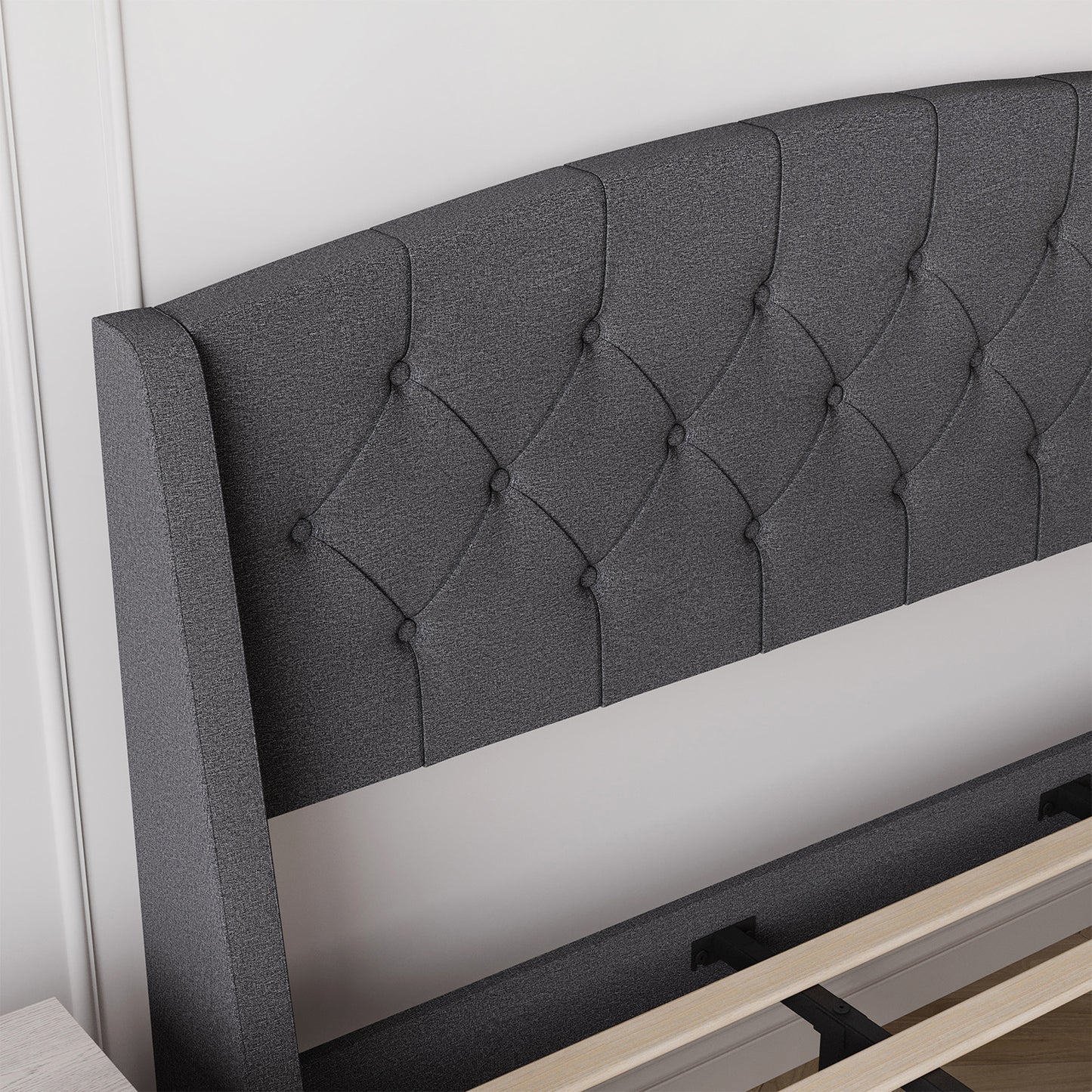 Basic Wingback Bed Frame