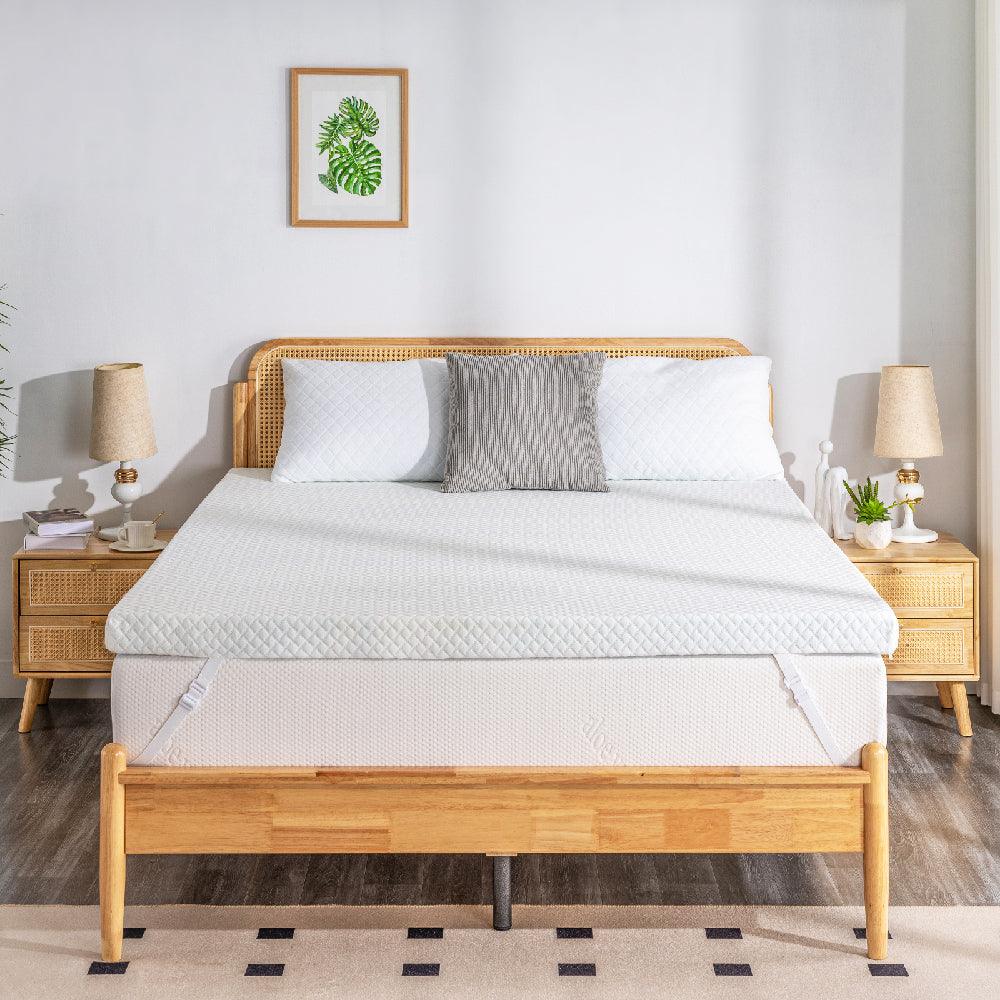 EGO HOME Matras Topper 180 x 200 cm - 7 cm Traagschuim Topper H2, Zacht EGO HOME Matras Topper 180 x 200 cm - 7 cm Traagschuim Topper H2, Zacht