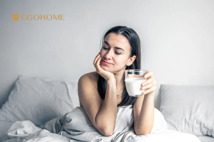 milk can help you sleep