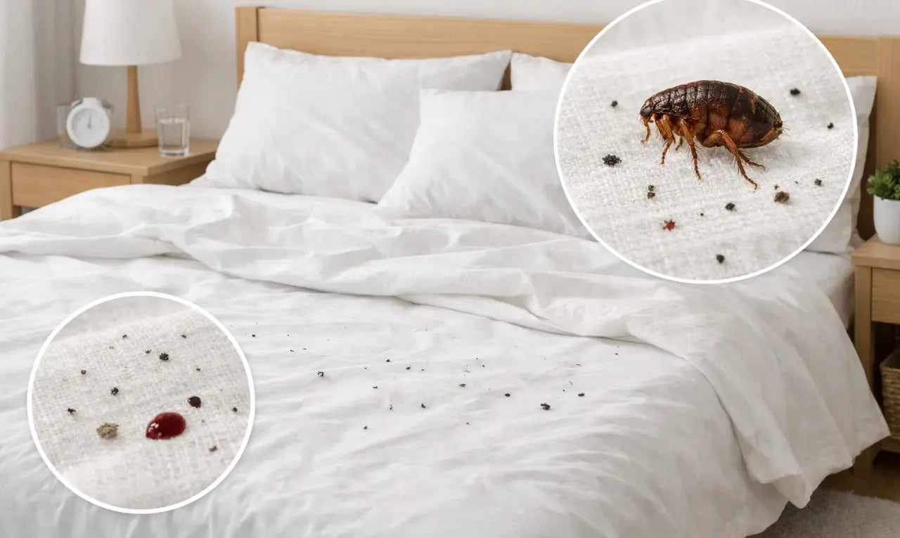 Fleas in Your Bed: How to Tell, Common Signs, and What to Do – EGOHOME