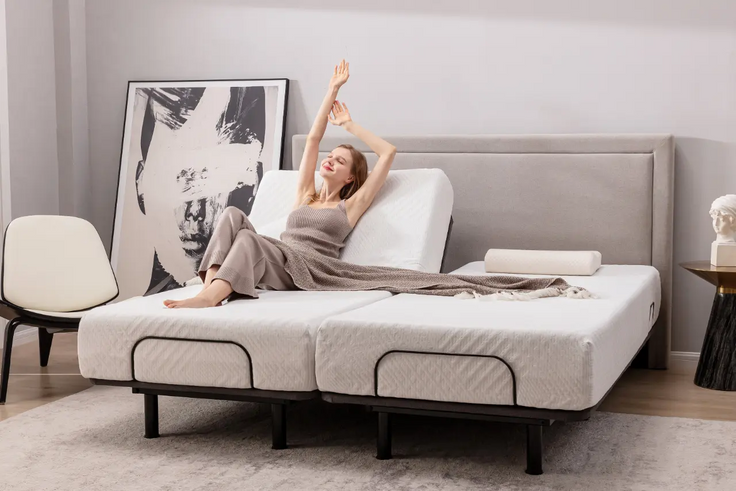 A Deep Dive into Sleep Support: Adjustable Bases vs. Traditional Bed Frames - Which Wins? - EGOHOME