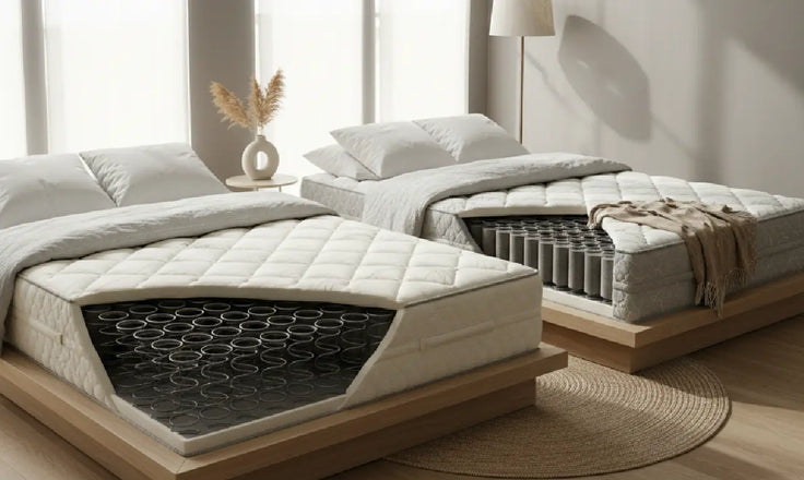 Innerspring vs Pocket Coil Mattress Compared