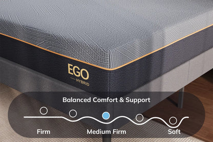 EGOHOME Black Hybrid 12"
