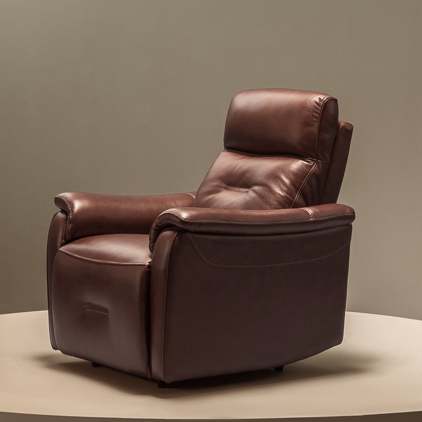 EGO Adjustable Leather Recliner Chair