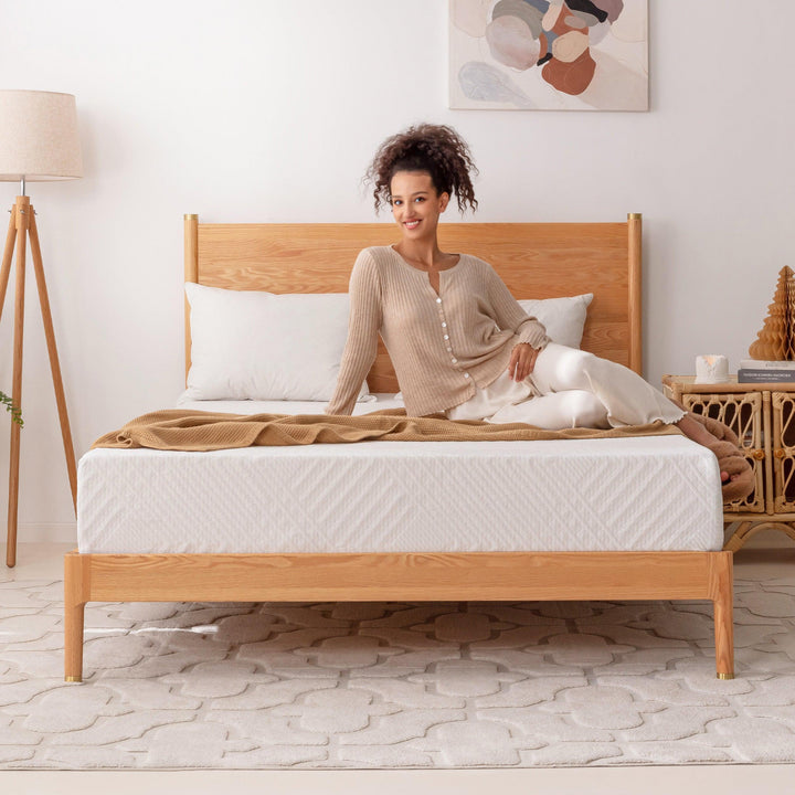 EGO White Green Tea Memory Foam Mattress - EGOHOME