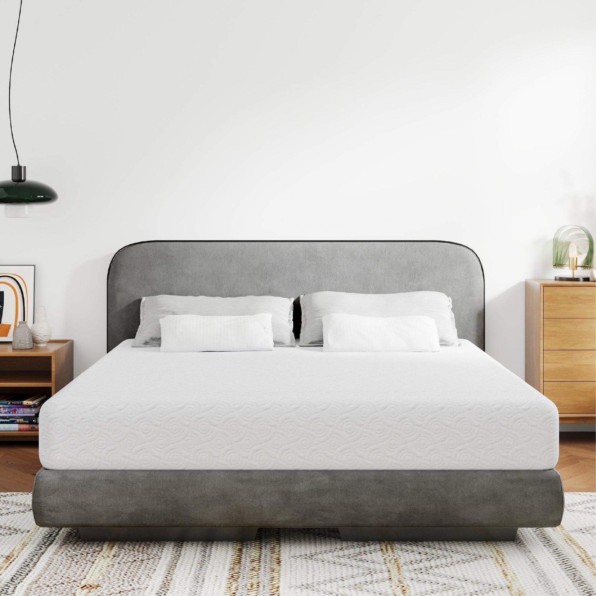 EGO Comfort Green Tea Gel Memory Foam Mattress - EGOHOME