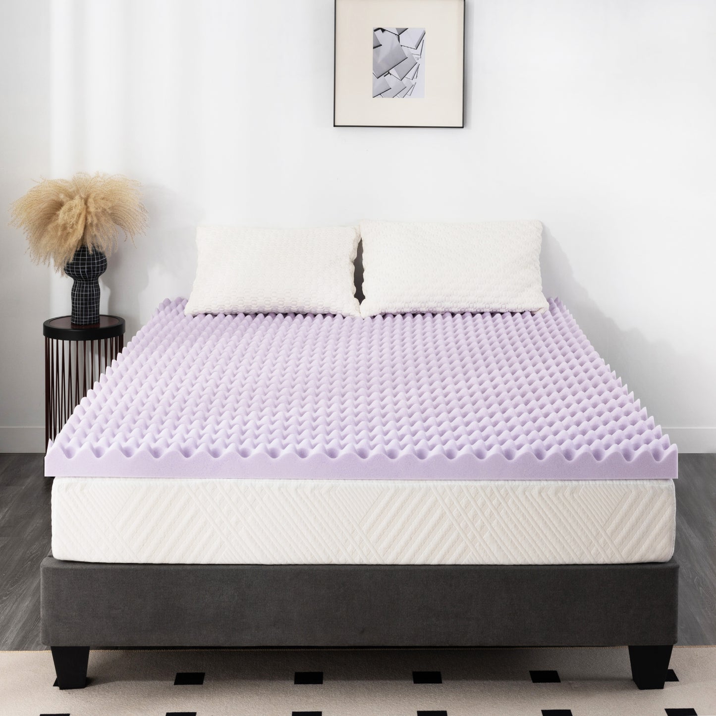 Egg Crate Lavender Topper