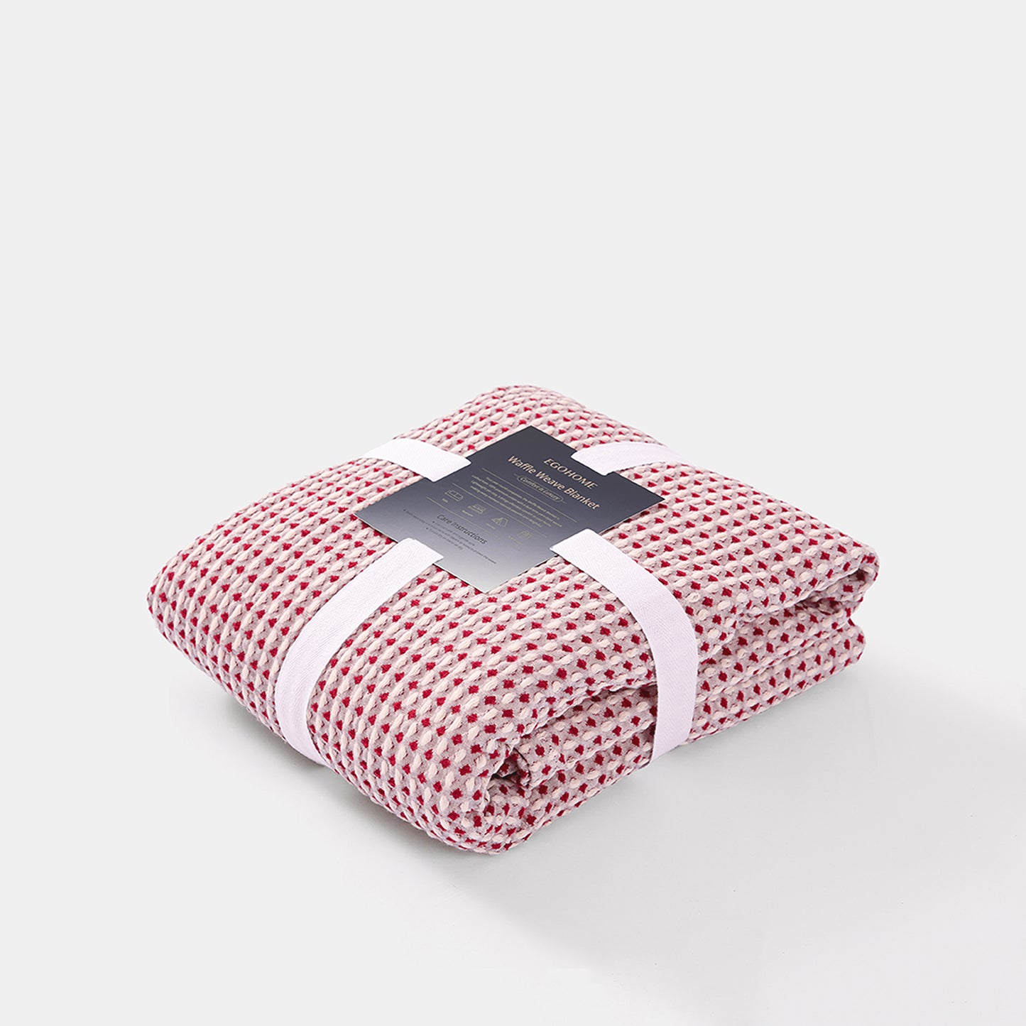 100% Cotton Waffle Weave Blanket