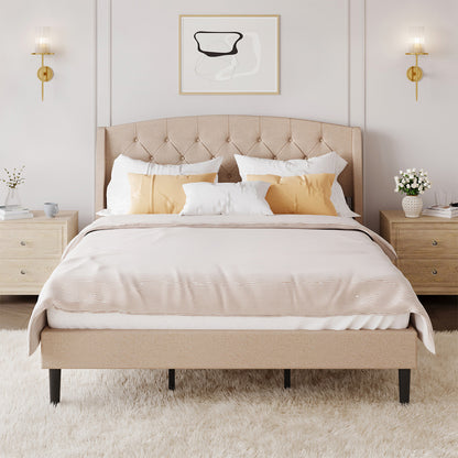 Basic Wingback Bed Frame
