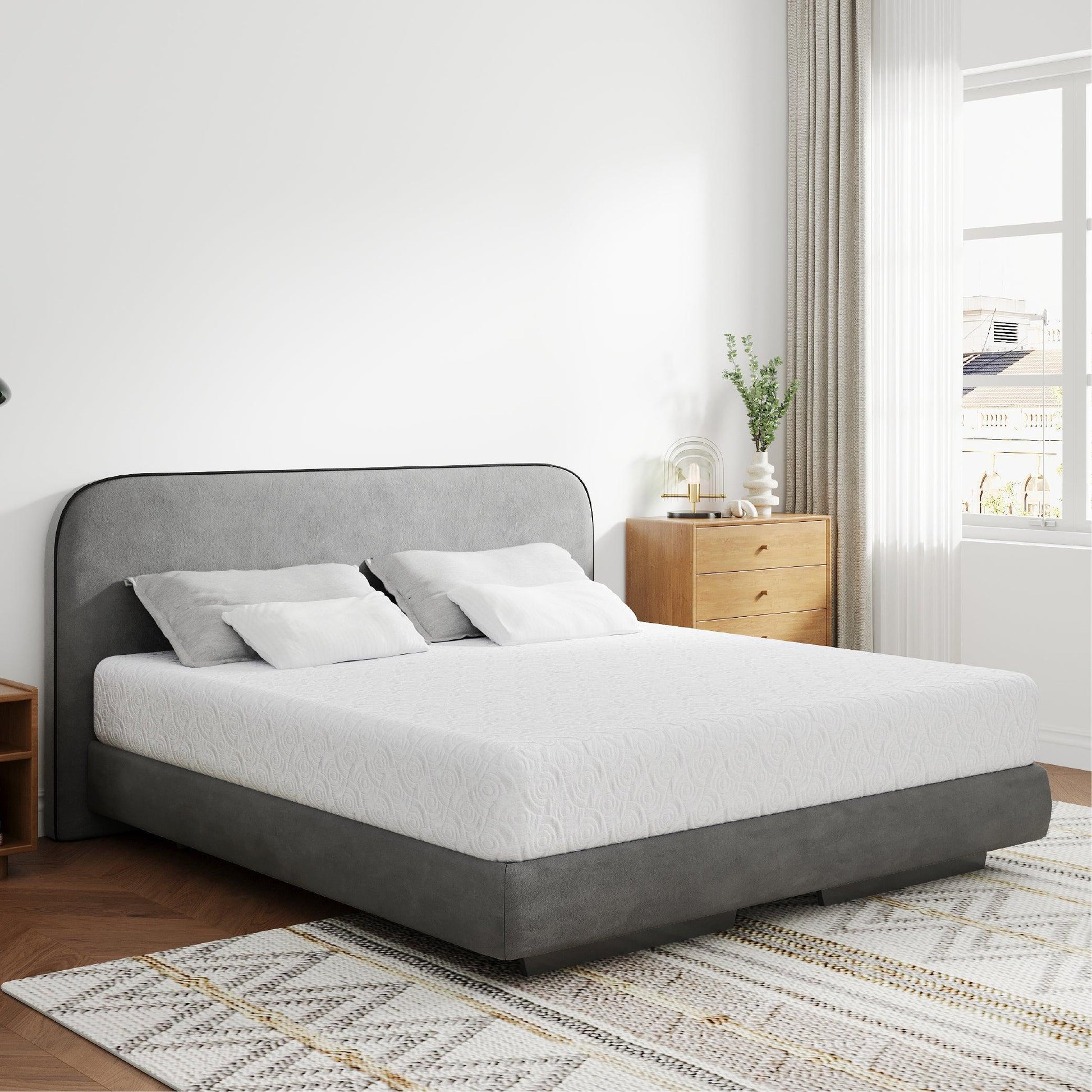 EGO Comfort Green Tea Gel Memory Foam Mattress - EGOHOME