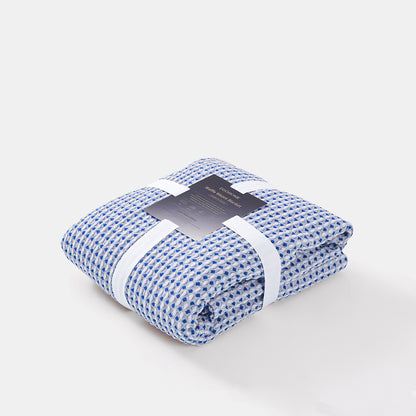 100% Cotton Waffle Weave Blanket