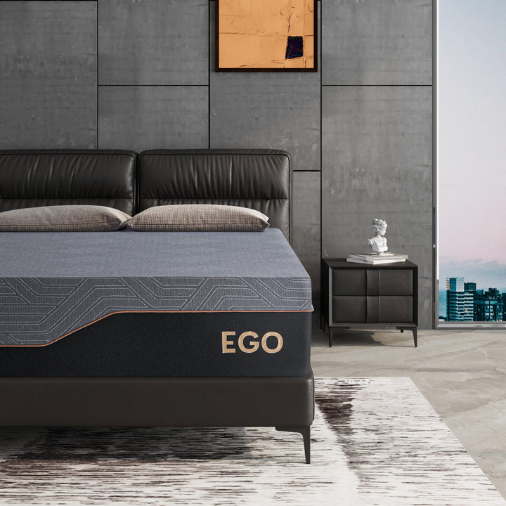 EGO Black 14″ Classic Memory Foam Mattress with Graphene Protector - EGOHOME