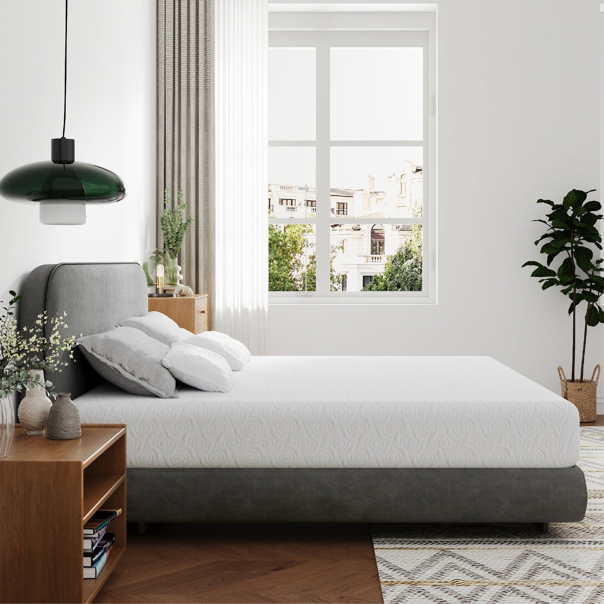 EGO Comfort Green Tea Gel Memory Foam Mattress - EGOHOME