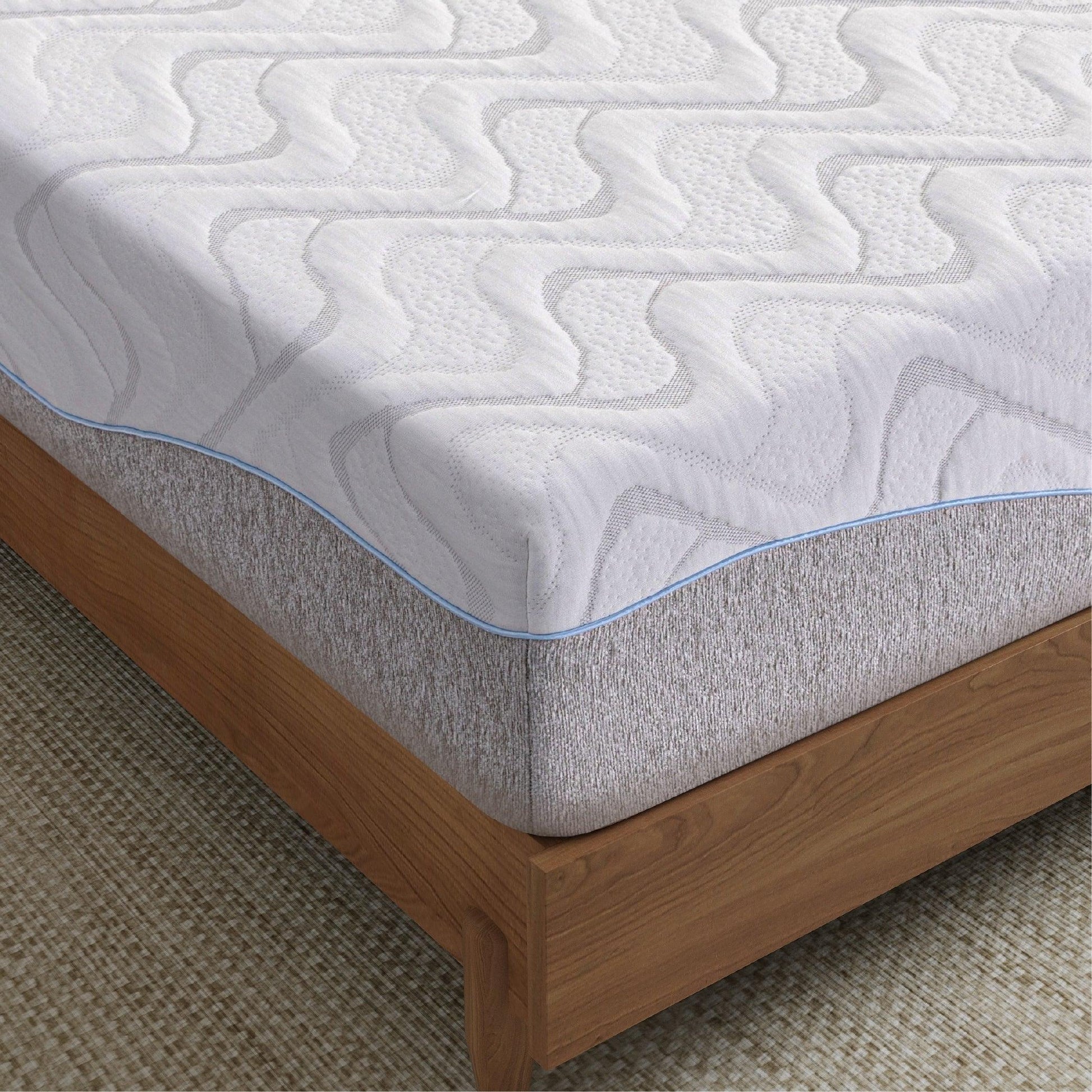 EGO Bliss Gel Green Tea Memory Foam Mattress - EGOHOME