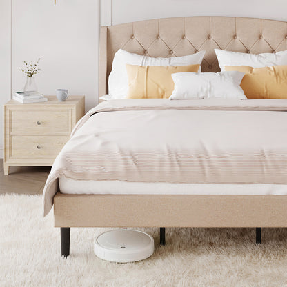 Basic Wingback Bed Frame