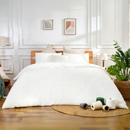 100% Cotton Duvet Cover Set