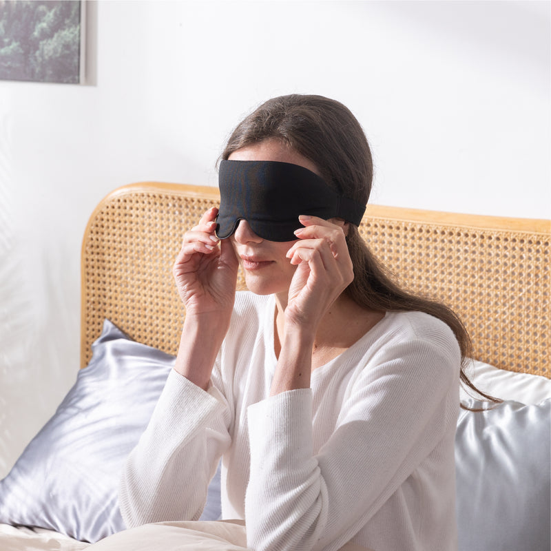 Breathable 3D Sleep Mask with Adjustable Strap