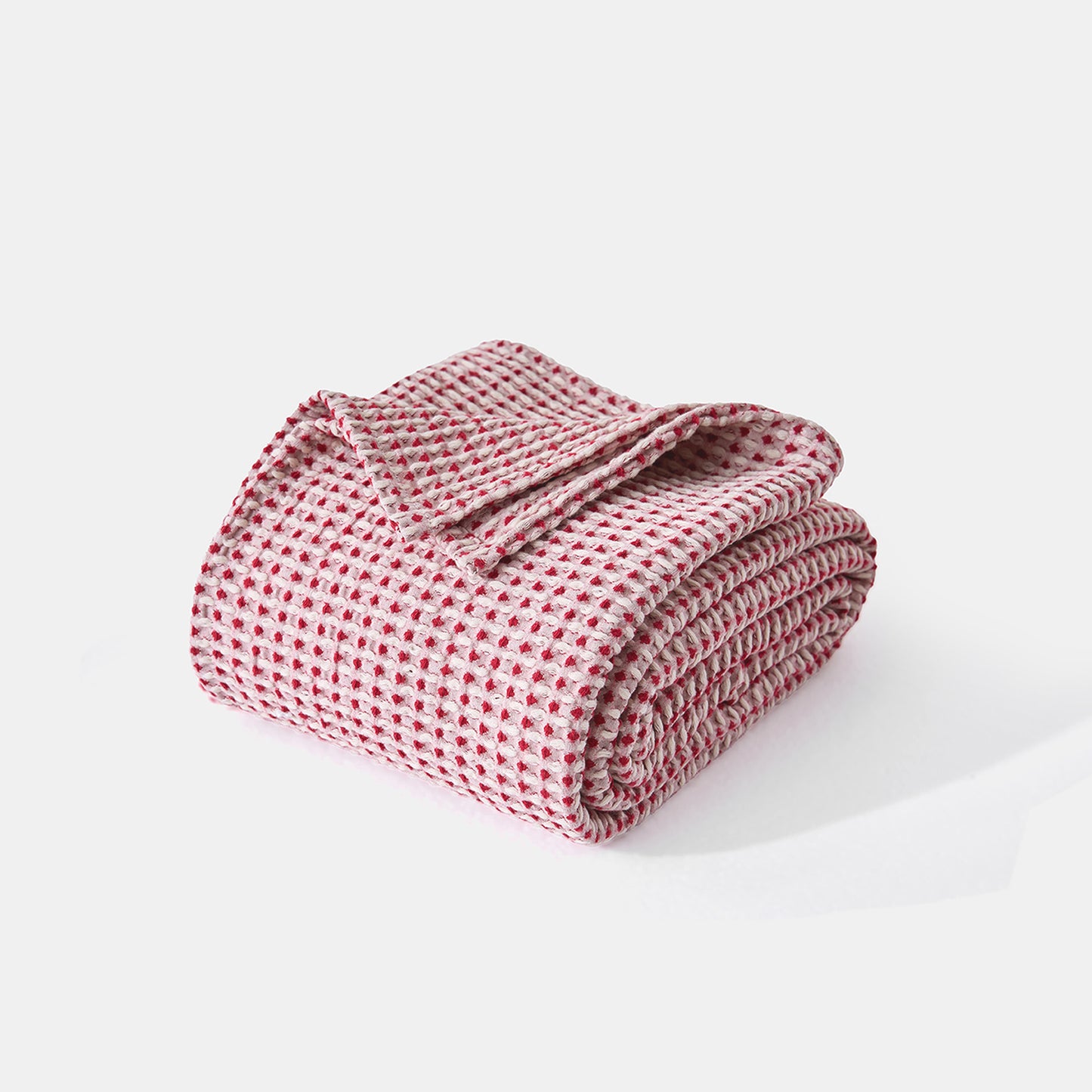 100% Cotton Waffle Weave Blanket