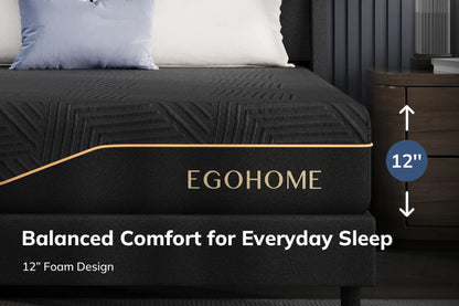 EGOHOME BLACK FOAM 12 with cooling cover