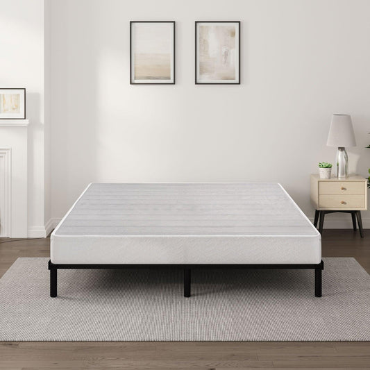 Low Profile Metal Box Spring Bed Base - EGOHOME