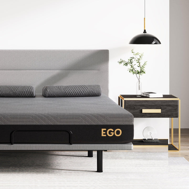 EGO Black 10'' Copper Gel Mattress with Graphene Cover - EGOHOME