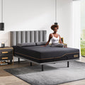 EGO Black 14" Firm Copper Gel Mattress with Graphene Cover - EGOHOME